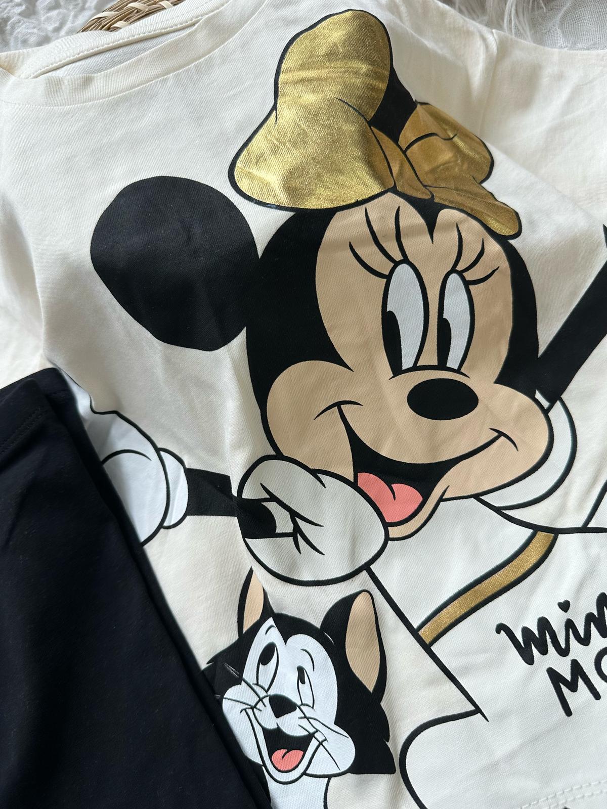Parlak fiyonk minnie takım