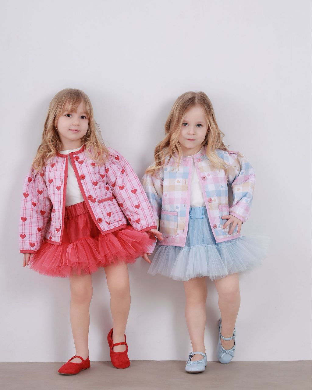 tütü etek kapitone ceket kalpli takım