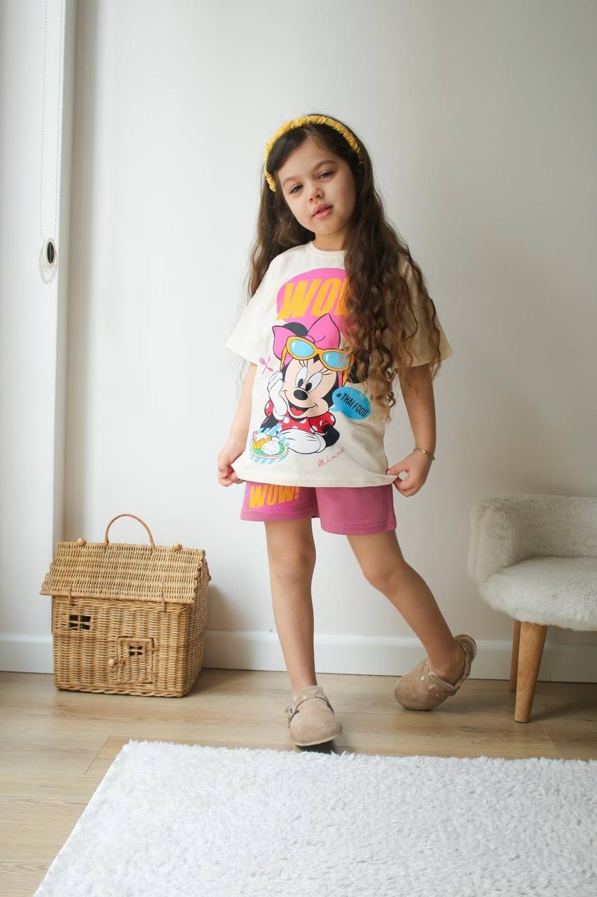 Wow minnie kız çocuk takım