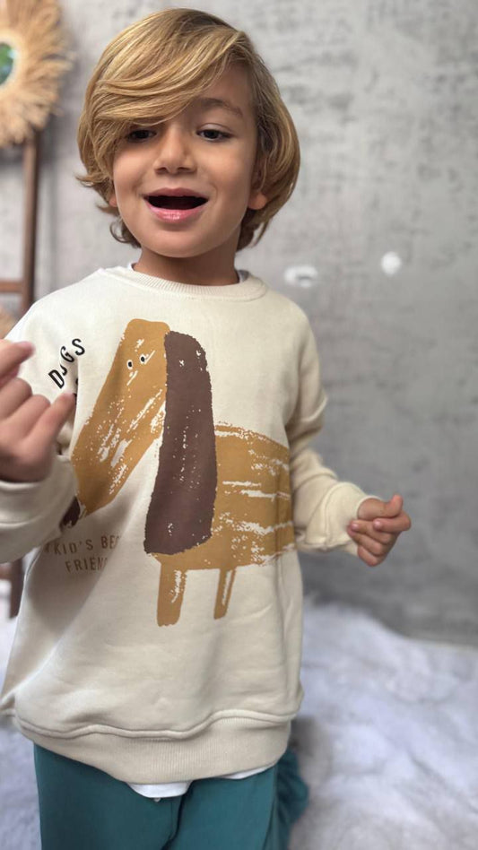 Yeşil ponti erkek çocuk takım