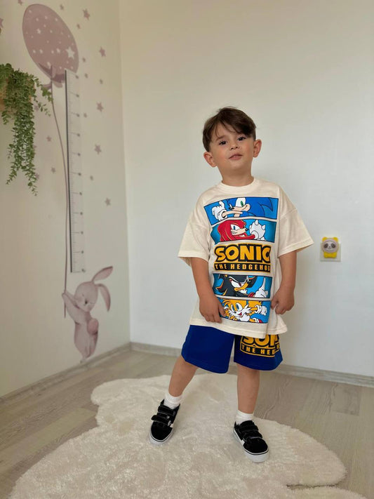 Sonic blok erkek çocuk takım