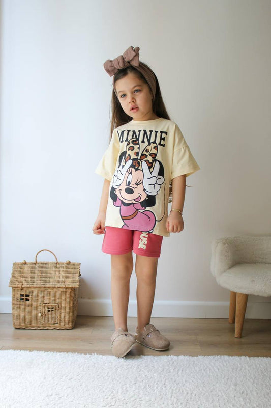 Minnie kız çocuk takım