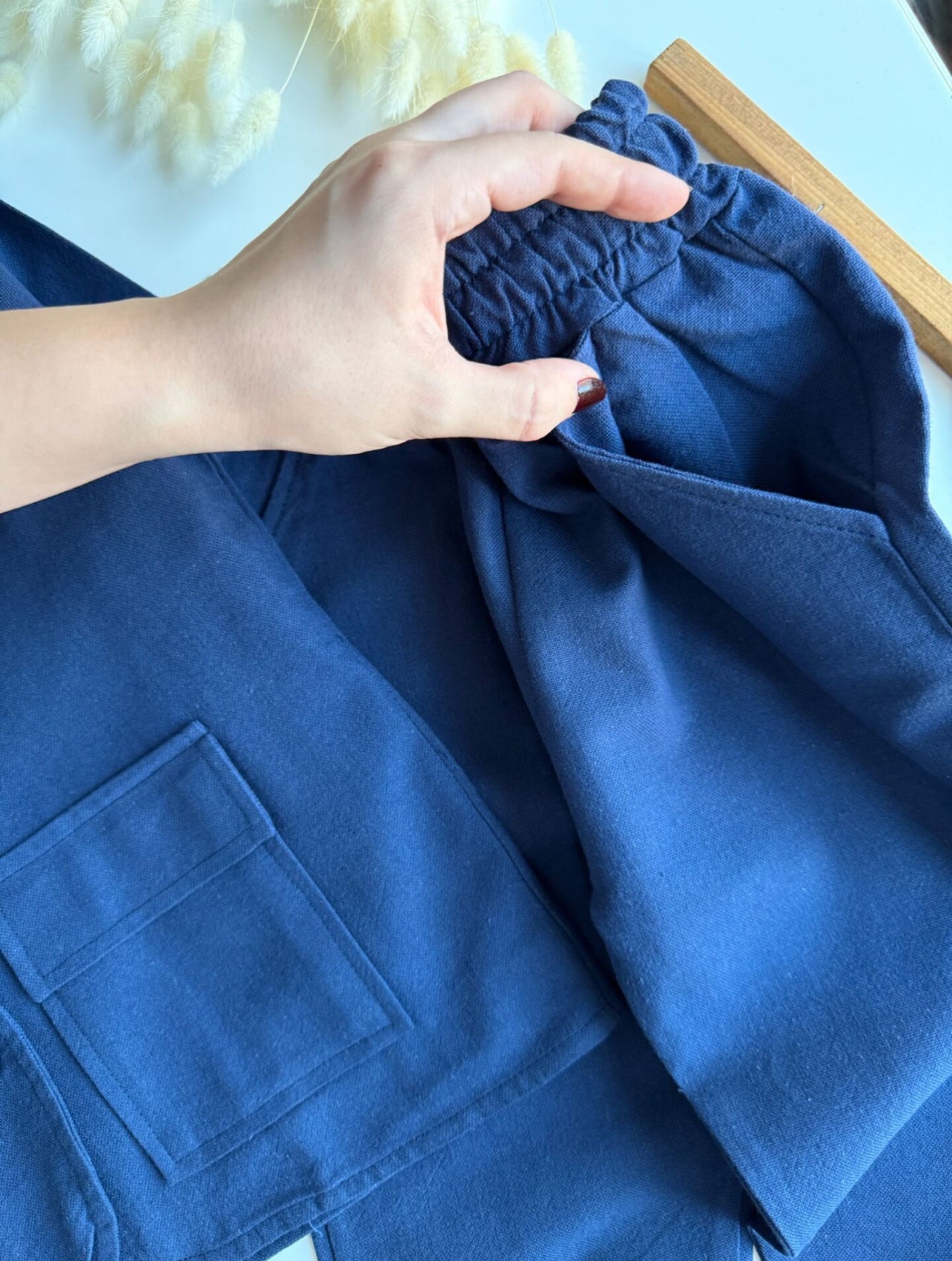 Lacivert erkek çocuk takım