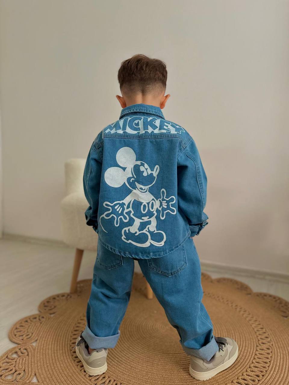 Mickey kot erkek çocuk takım
