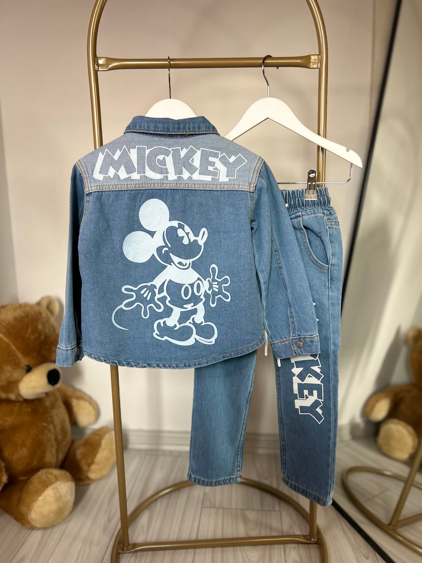Mickey kot erkek çocuk takım