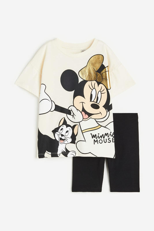 Parlak fiyonk minnie takım