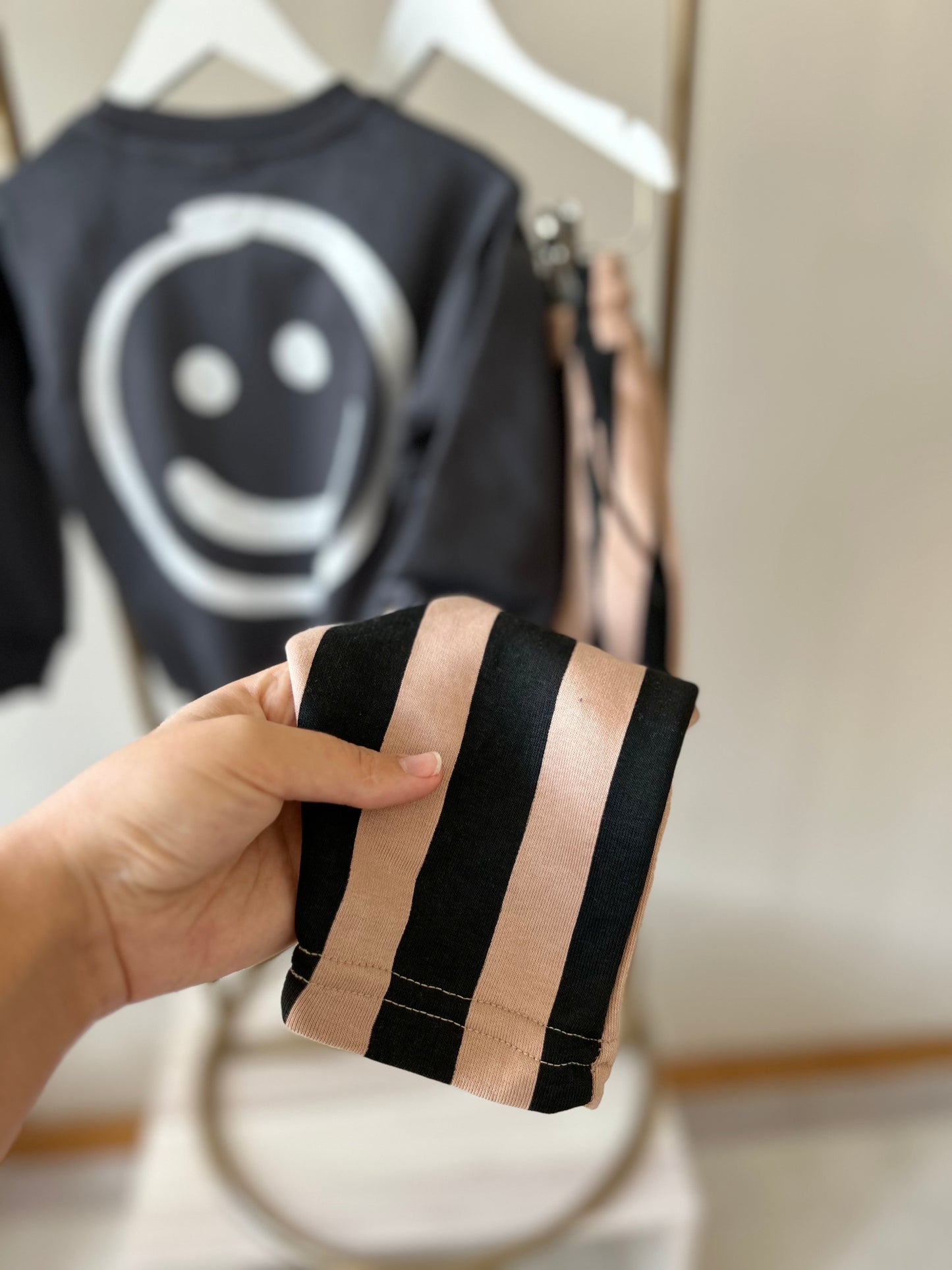 Smile şalvar eşofman 3 iplik erkek çocuk takım