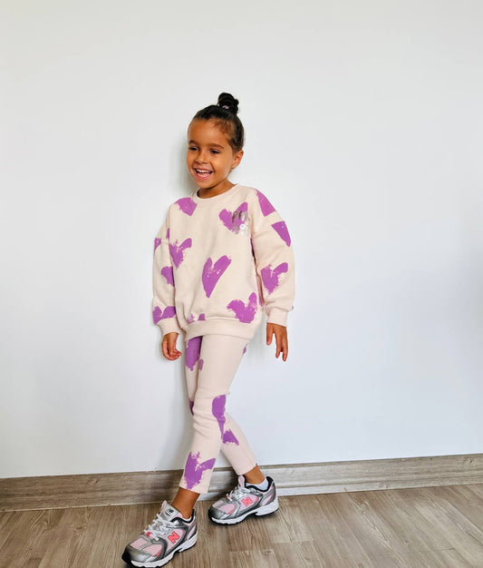 Kalpli kız çocuk takım