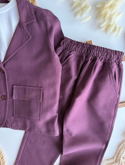 Mürdüm erkek çocuk takım