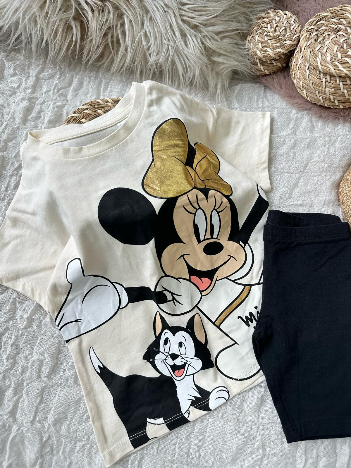 Parlak fiyonk minnie takım
