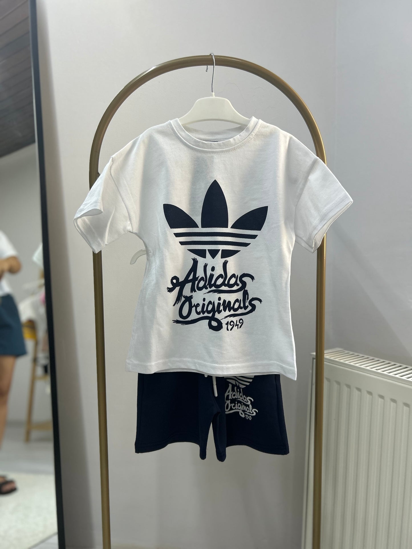 Unisex model pamuklu takım