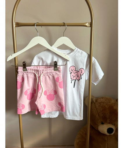 Eriyen dondurma minnie kız çocuk takım
