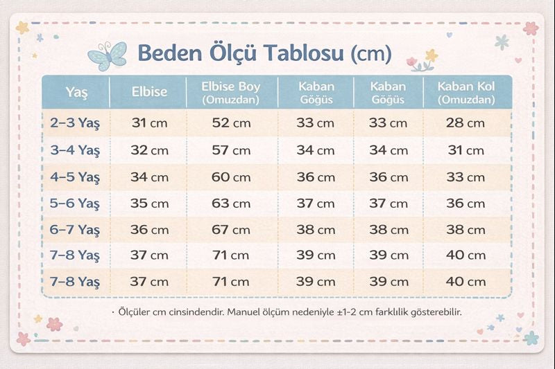 Jile elbiseli 4lü set