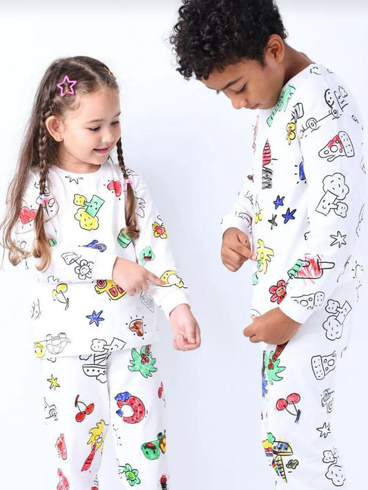 Boyanabilir pijama takımı