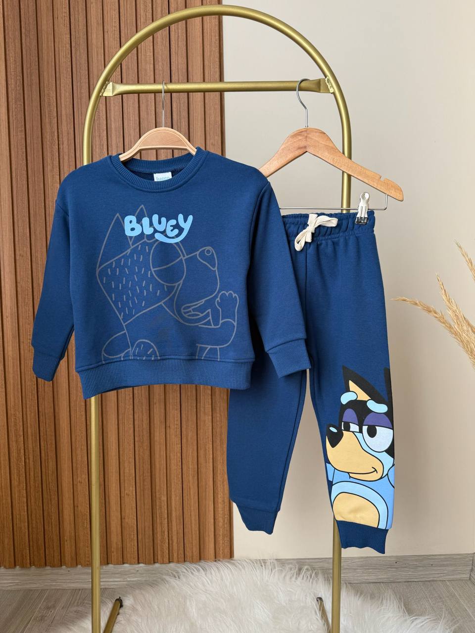 Bluey lacivert takım