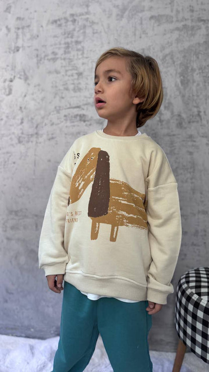 Yeşil ponti erkek çocuk takım